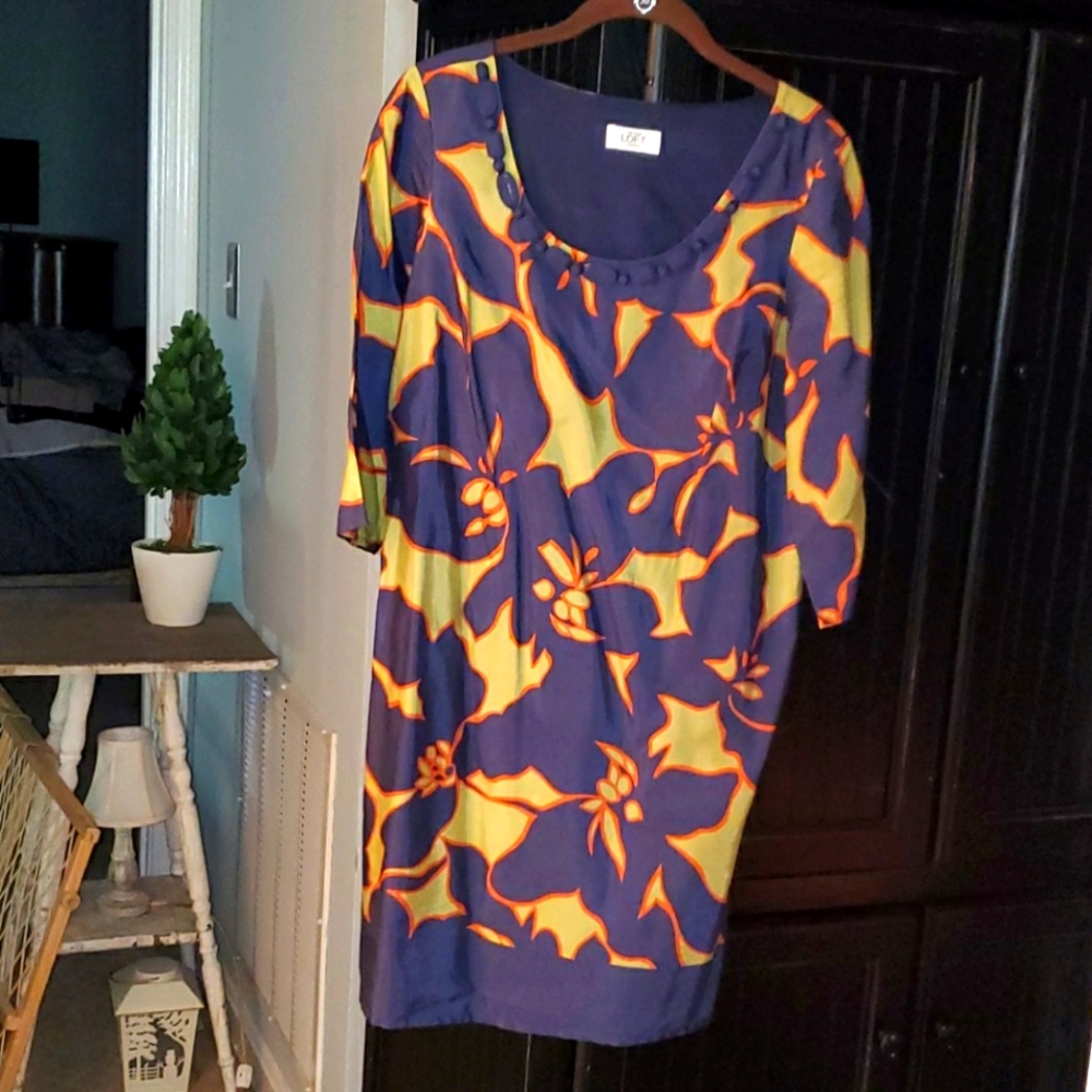 Stunning retro Loft dress